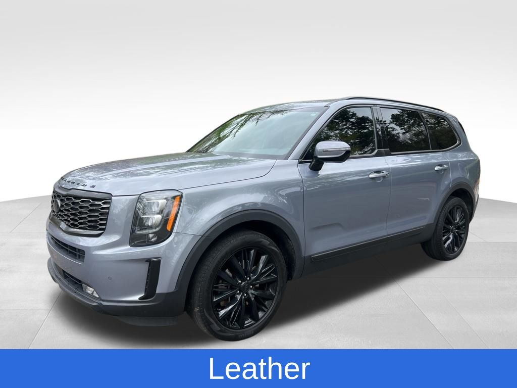 Everlasting Silver 2021 Kia Telluride SX FWD SUV / Crossover Front-Wheel Drive 8-Speed Automatic