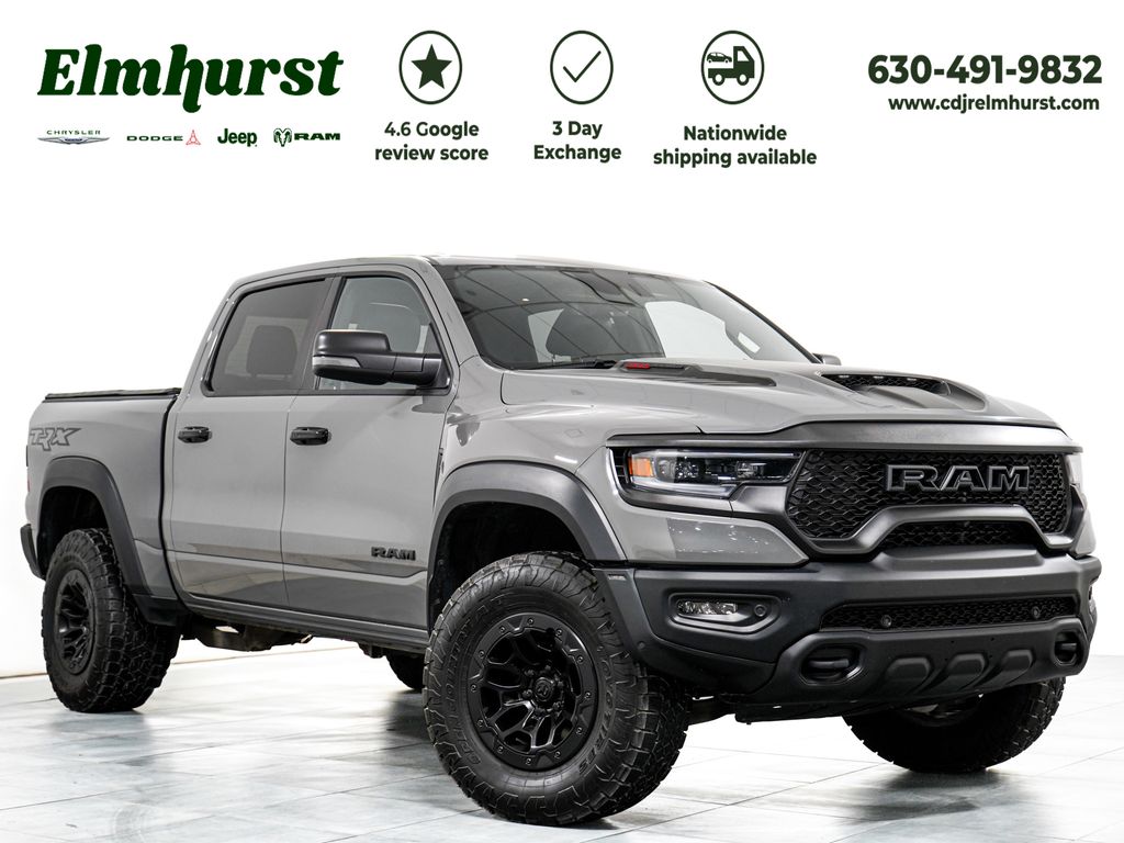 Ceramic Gray Clearcoat 2023 RAM 1500 Pickup Truck All-Wheel Drive 8-Speed Automatic