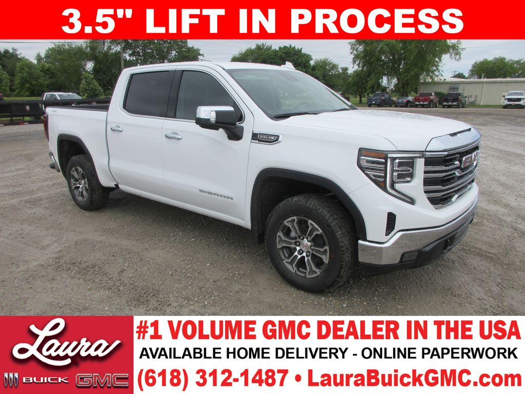 Summit White 2026 GMC Sierra 1500 Pickup Truck Four-Wheel Drive Automatic