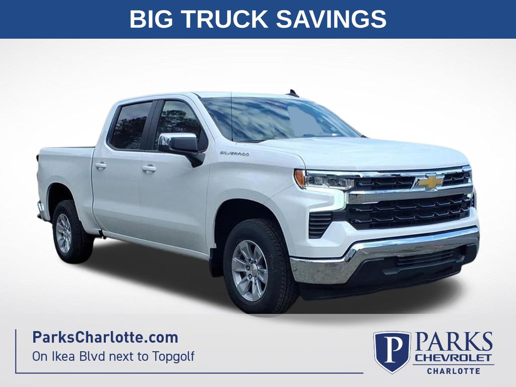 Summit White 2026 Chevrolet Silverado 1500 Pickup Truck 4X2 Automatic