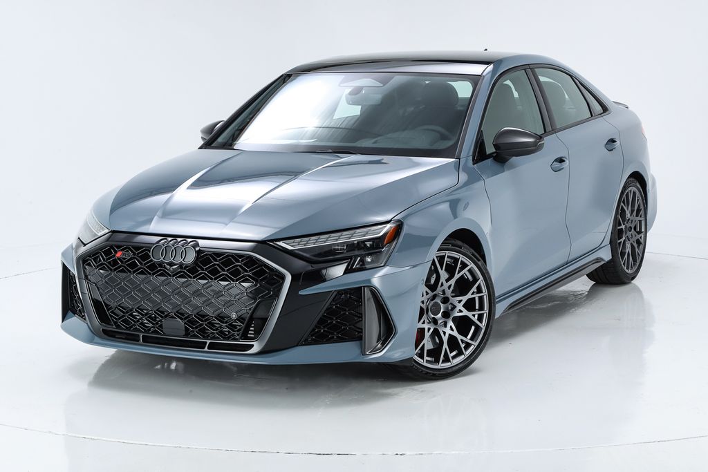 Kemora Gray Metallic 2026 Audi RS 3 Sedan All-Wheel Drive 7-Speed Automatic