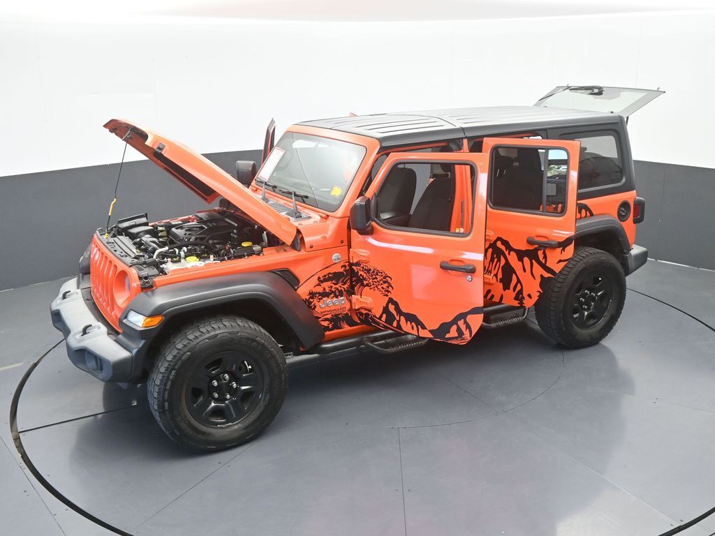 Used 2018 Punkn Metallic Clearcoat Jeep Unlimited Sport image 61