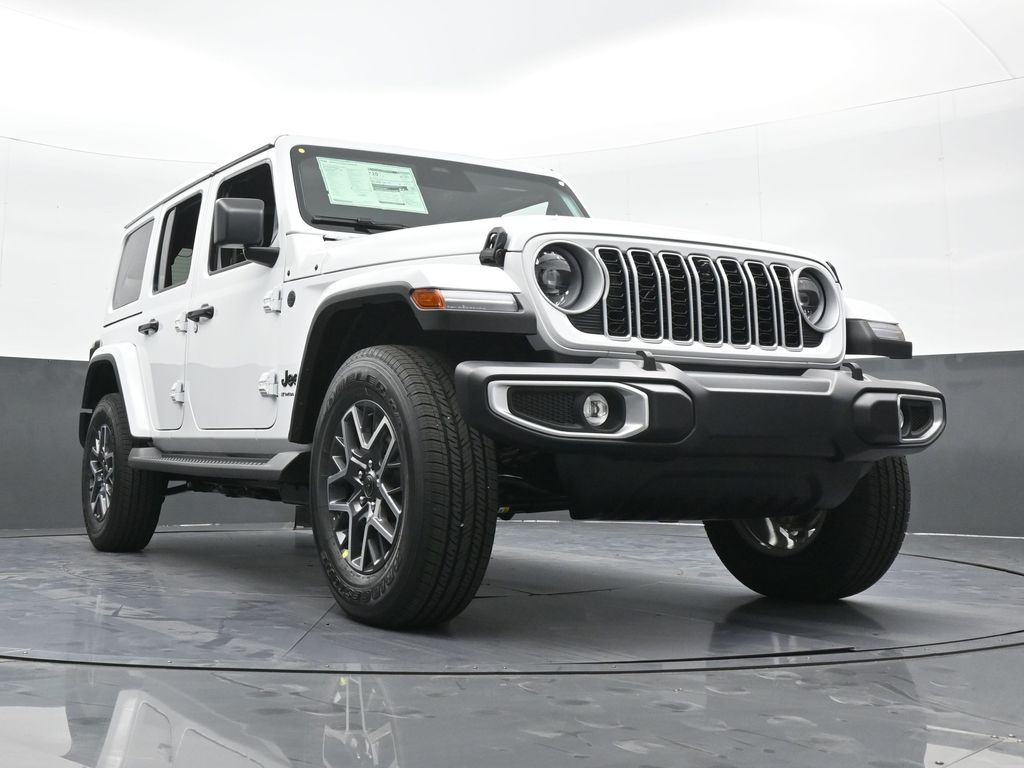 New 2026 Bright White Clearcoat Jeep Sahara image 61
