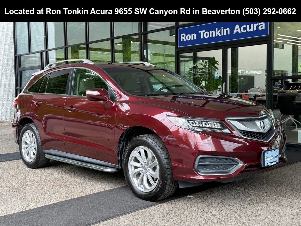 Basque Red Pearl II 2017 Acura RDX SUV / Crossover All-Wheel Drive 6-Speed Automatic