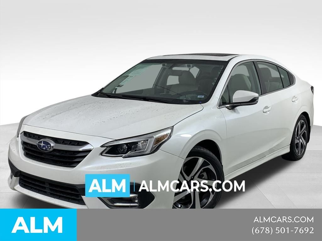 Crystal White Pearl 2022 Subaru Legacy Limited AWD Sedan All-Wheel Drive Continuously Variable Transmission