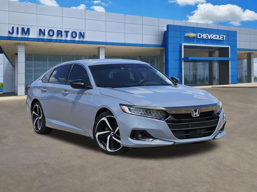Gray Pearl 2022 Honda Accord Sport Special Edition FWD Sedan Front-Wheel Drive Continuously Variable Transmission