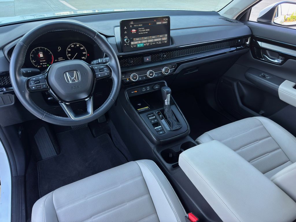 2023 Honda CR-V EX-L White at Joe Myers Mazda Kia