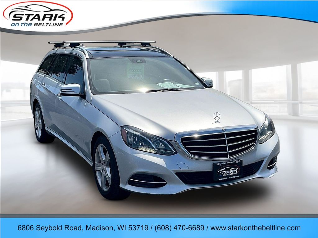 Silver 2016 Mercedes-Benz E-Class E 350 4MATIC Wagon Wagon All-Wheel Drive 7-Speed Automatic
