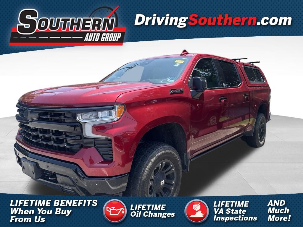 Cherry Red Tintcoat 2022 Chevrolet Silverado 1500 Pickup Truck Four-Wheel Drive Automatic