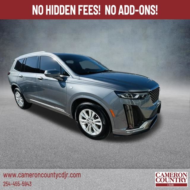 Gray (Satin Steel Metallic) 2022 Cadillac XT6 SUV / Crossover Four-Wheel Drive 9-Speed Automatic