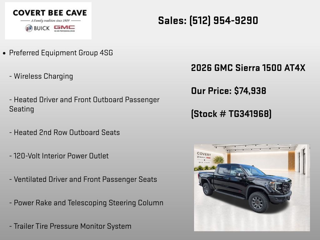 New 2026 Black GMC AT4X image 27