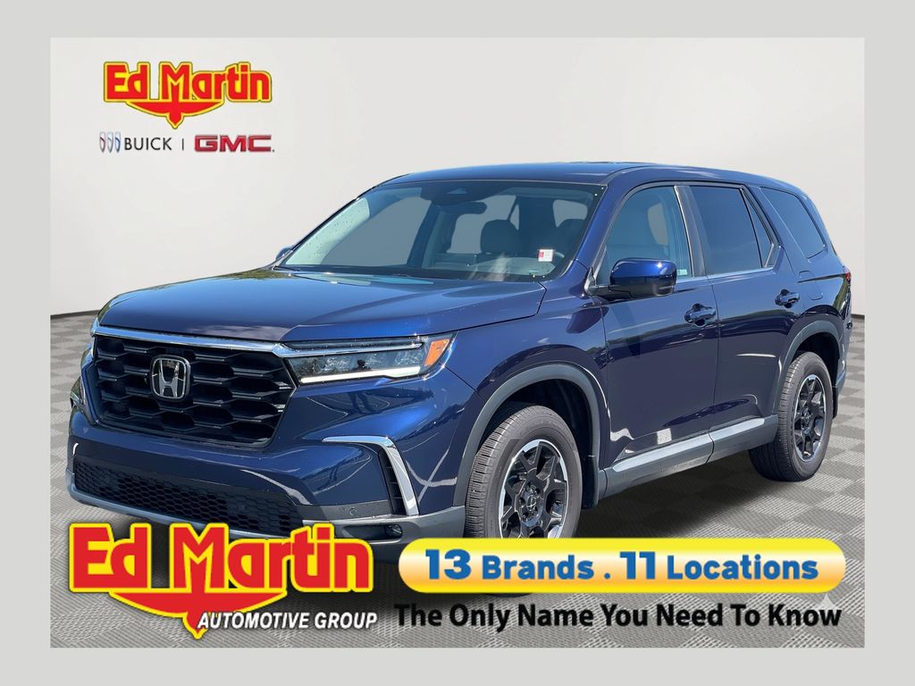 Blue 2025 Honda Pilot SUV / Crossover All-Wheel Drive Automatic