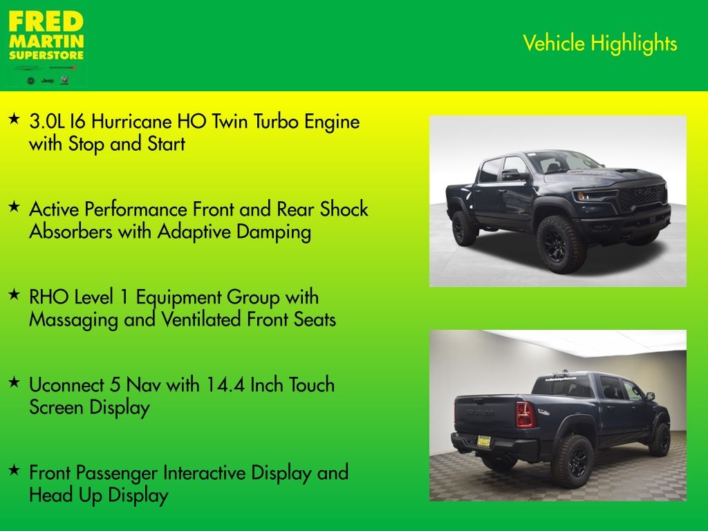 new 2026 Ram 1500 car, priced at $81,754