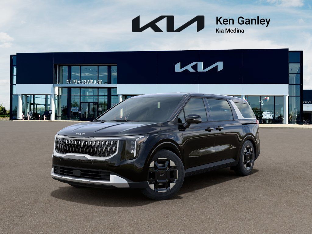 Aurora Black Pearl 2026 Kia Carnival Minivan Front-Wheel Drive 8-Speed Automatic