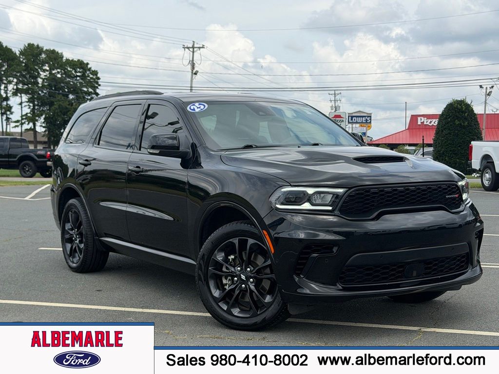 DB Black Crystal Clearcoat 2025 Dodge Durango SUV / Crossover All-Wheel Drive 8-Speed Automatic