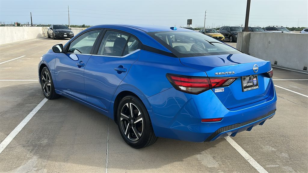 2025 Nissan Sentra SV Blue at Big Star Chrysler Jeep Dodge Ram 