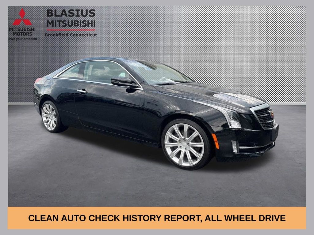 Black Raven 2017 Cadillac ATS Coupe 2.0T Luxury AWD Coupe All-Wheel Drive 8-Speed Automatic