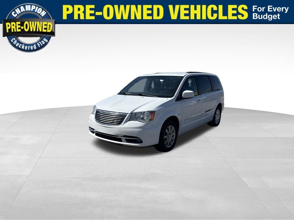 Bright White Clearcoat 2016 Chrysler Town & Country Minivan Front-Wheel Drive 6-Speed Automatic