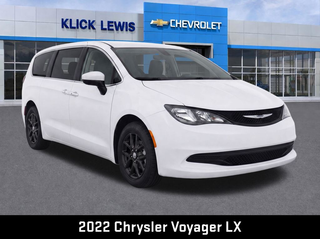 2022 Chrysler Voyager LX White at Phil Fitts Ford