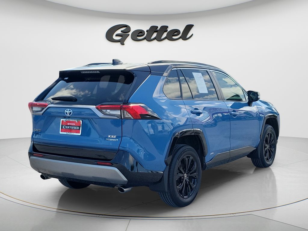 Certified Used 2024 Blue Toyota XSE image 4