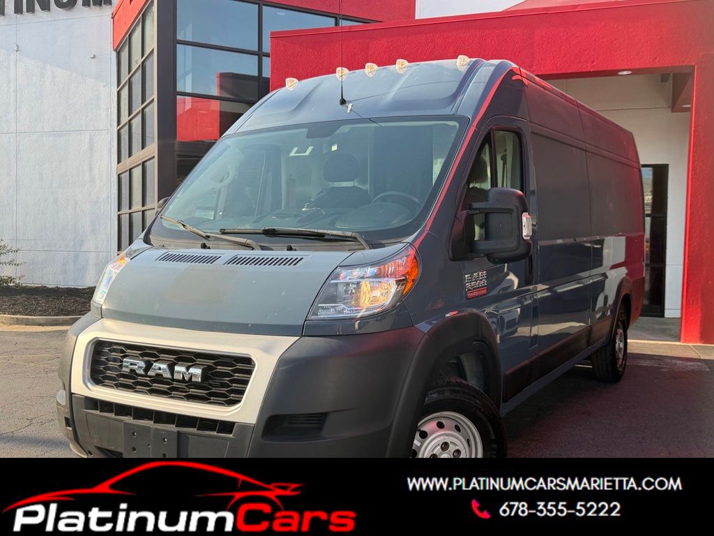 Gray 2020 RAM ProMaster Van Front-Wheel Drive 6-Speed Automatic