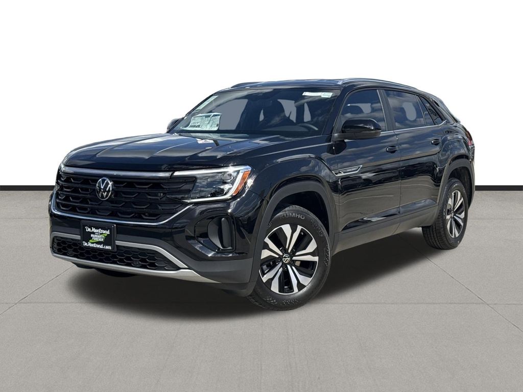 2026 Volkswagen Atlas Cross Sport 2.0T SE Black at DeMontrond Auto Country