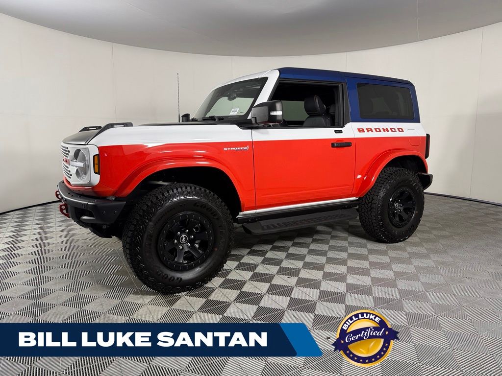 Oxford White 2025 Ford Bronco SUV / Crossover Four-Wheel Drive Automatic