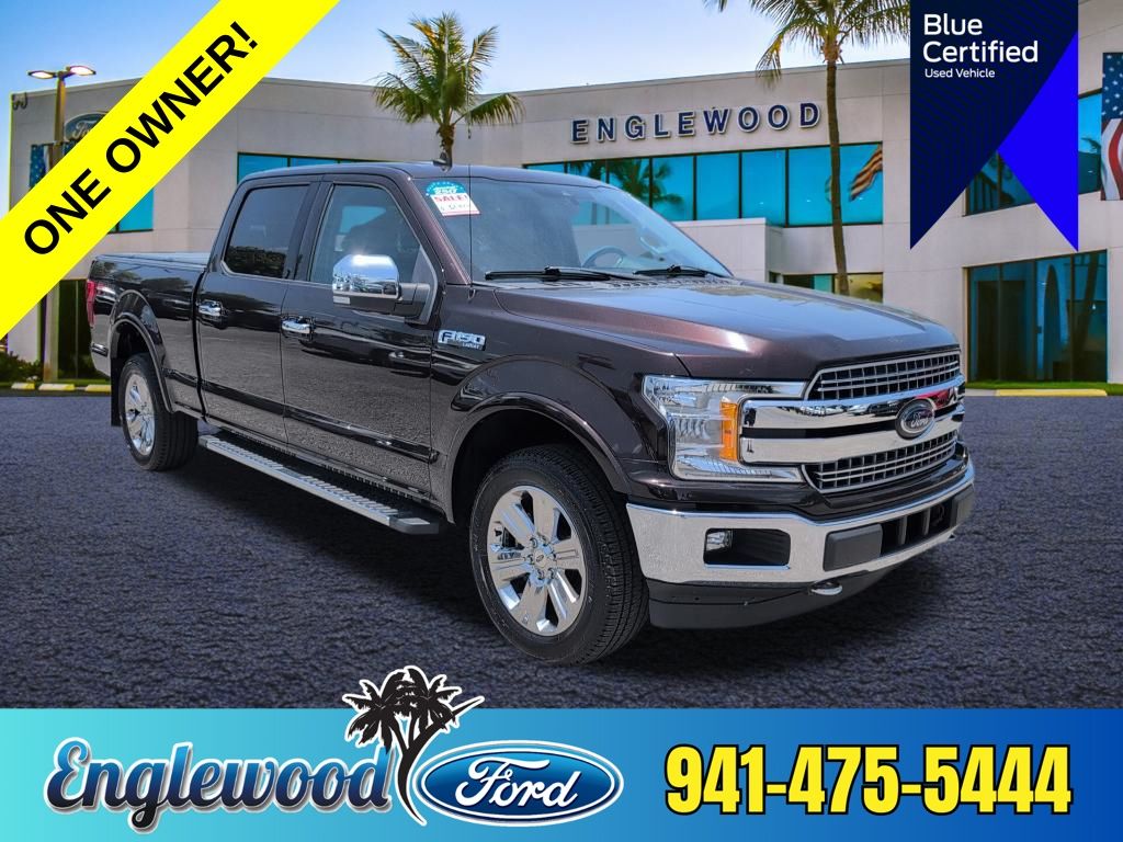 Magma Red 2019 Ford F-150 Pickup Truck Four-Wheel Drive Automatic