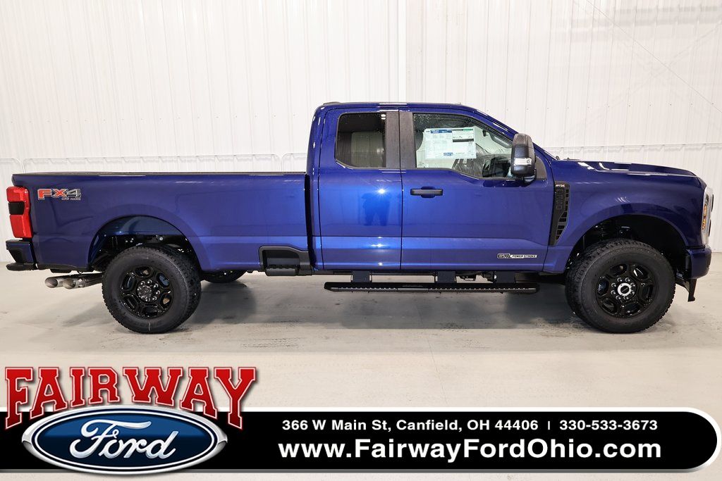 Argon Blue Metallic 2026 Ford F-350 Super Duty XL SuperCab 4WD Pickup Truck Four-Wheel Drive Automatic