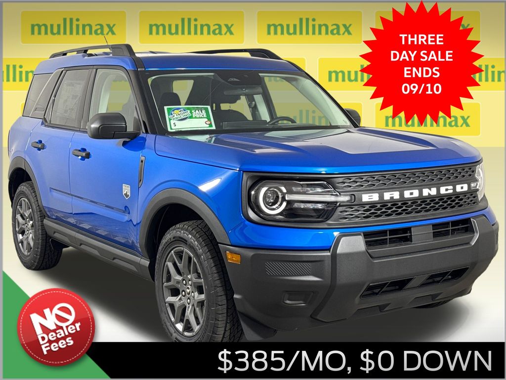 Velocity Blue Metallic 2026 Ford Bronco Sport SUV / Crossover All-Wheel Drive 8-Speed Automatic