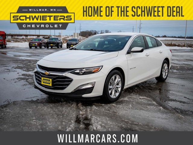 Summit White 2025 Chevrolet Malibu Sedan Front-Wheel Drive Continuously Variable Transmission