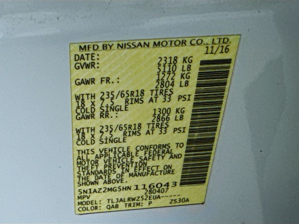 Used Car 2017 Nissan Murano  Sl For Sale Under $15,000 In Austin, Texas