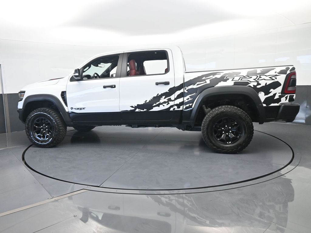 Used 2022 Bright White Clearcoat Ram TRX image 3