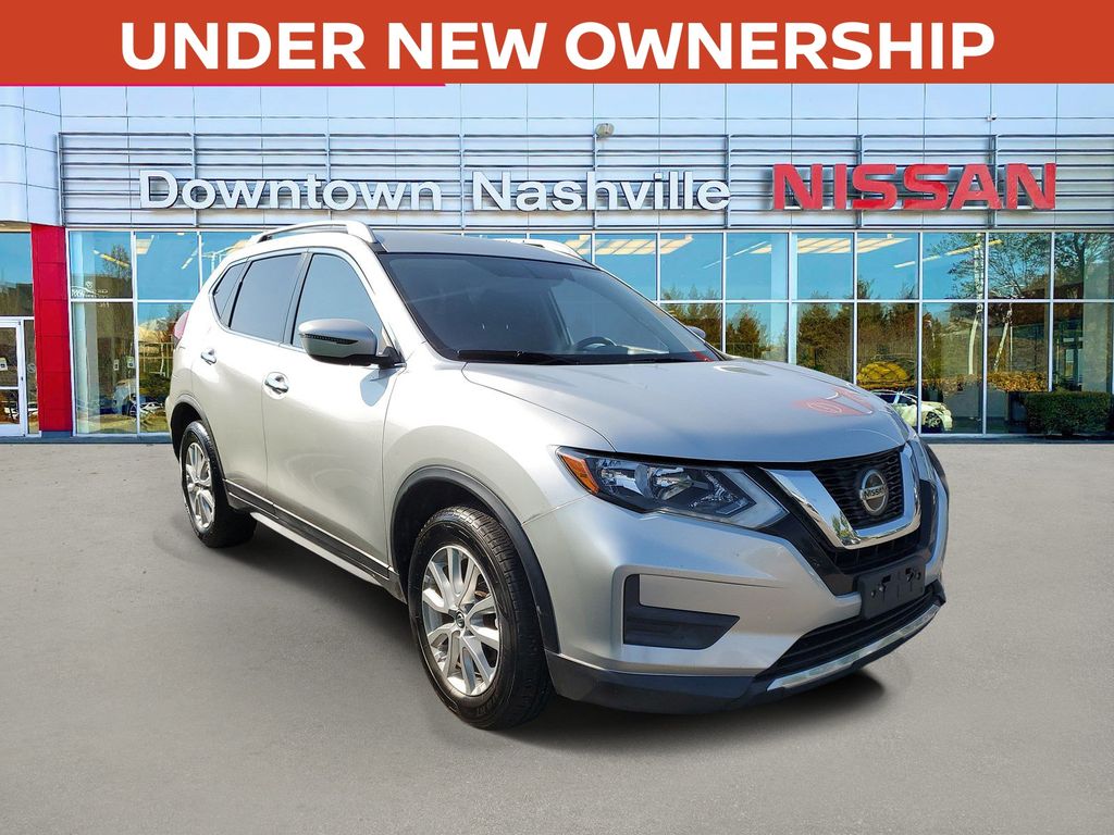 Brilliant Silver 2018 Nissan Rogue SUV / Crossover All-Wheel Drive Continuously Variable Transmission