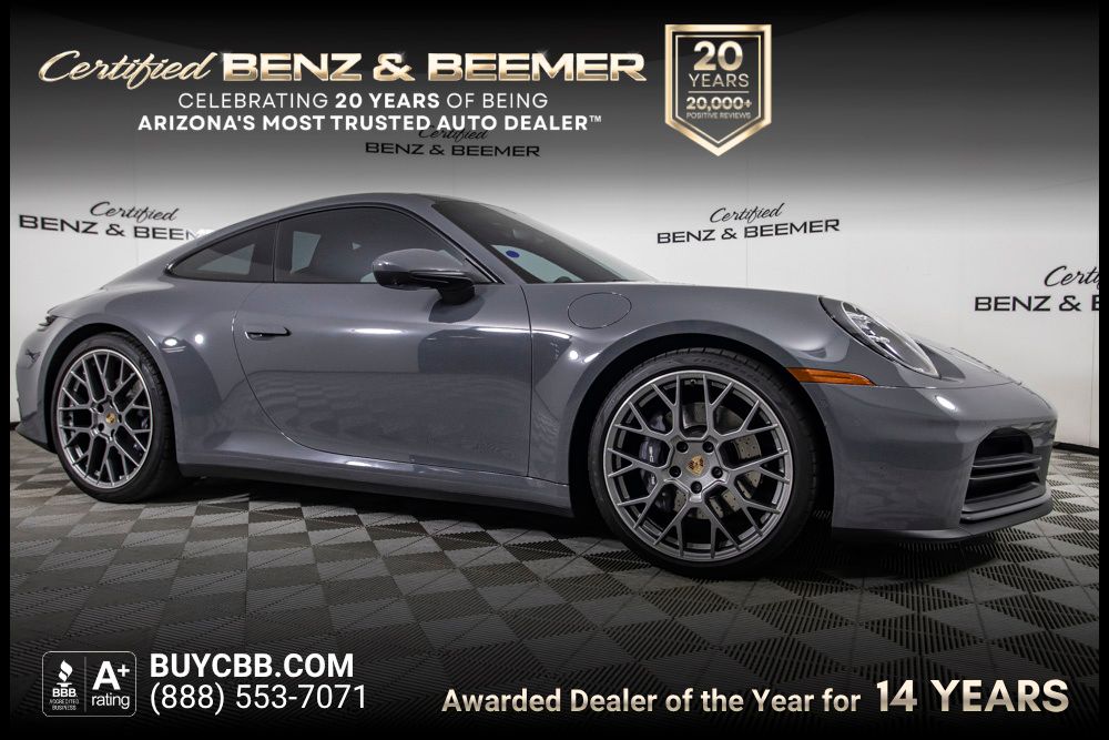 2025 Porsche 911 Coupe Rear-Wheel Drive 8-Speed Automatic