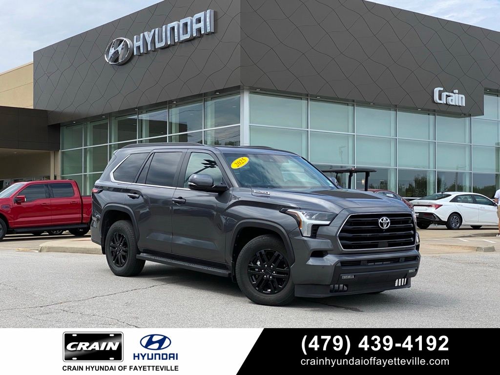 Magnetic Gray Metallic 2025 Toyota Sequoia SUV / Crossover Four-Wheel Drive Automatic