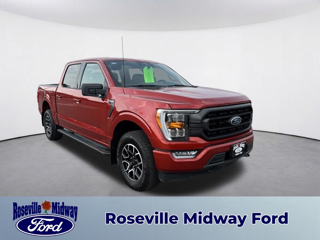 Hot Pepper Red Metallic Tinted Clearcoat 2023 Ford F-150 Pickup Truck Four-Wheel Drive Automatic