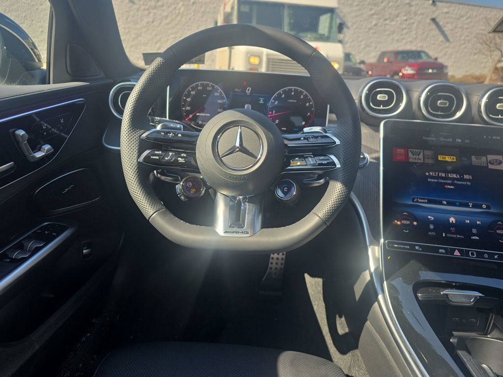 2026 Mercedes-Benz C-Class C 43 AMG® White at John Sisson Motors
