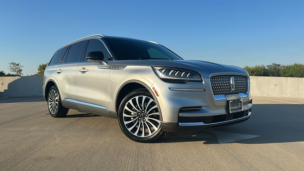 2023 Lincoln Aviator Reserve Silver at Gullo Toyota