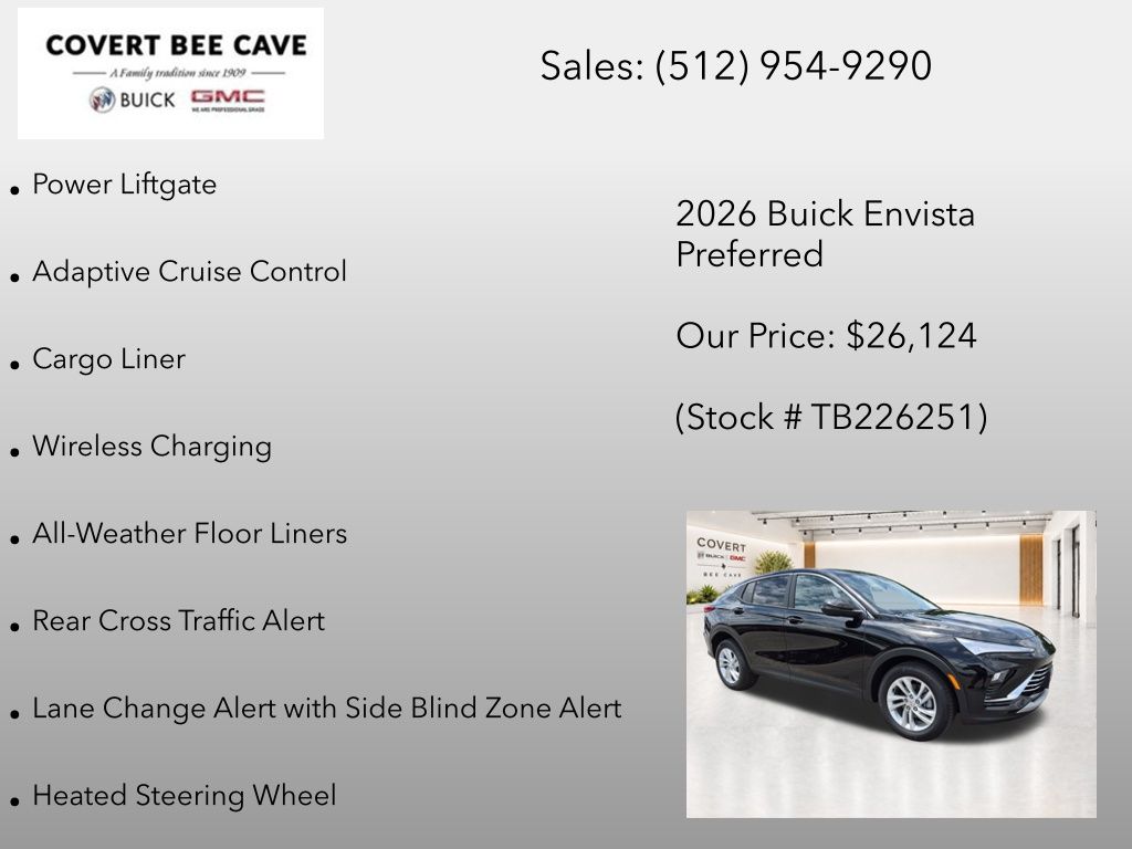 New 2026 Black Buick Preferred image 27