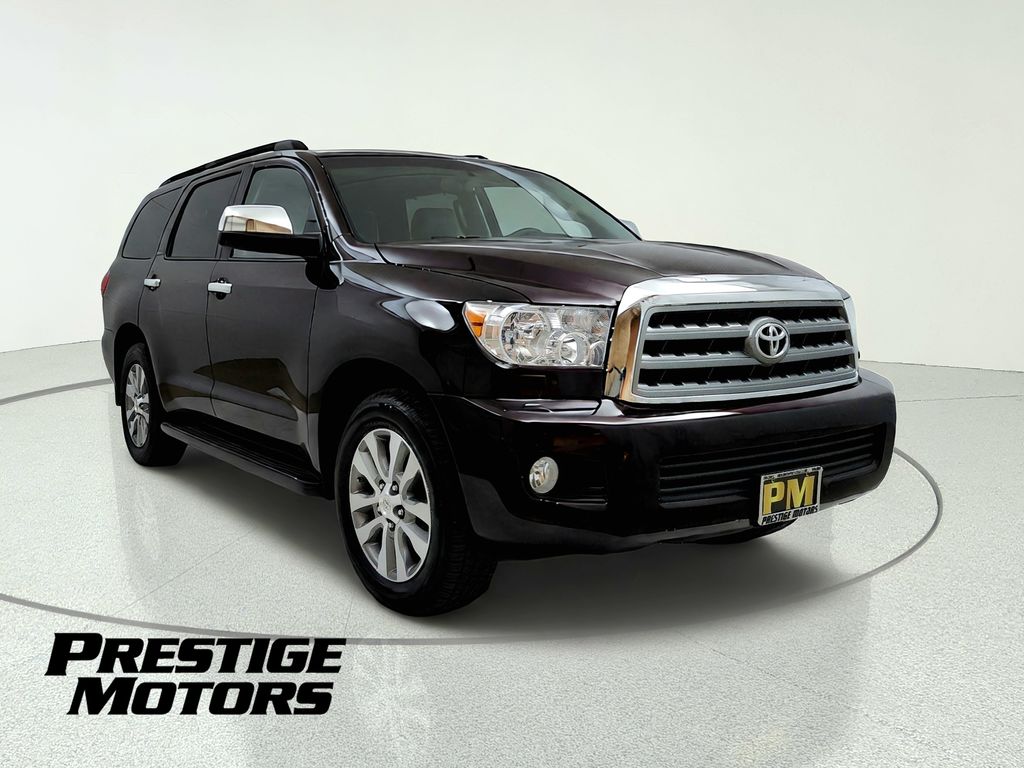 Red (Sizzling Crimson Mica) 2017 Toyota Sequoia SUV / Crossover Four-Wheel Drive 6-Speed Automatic