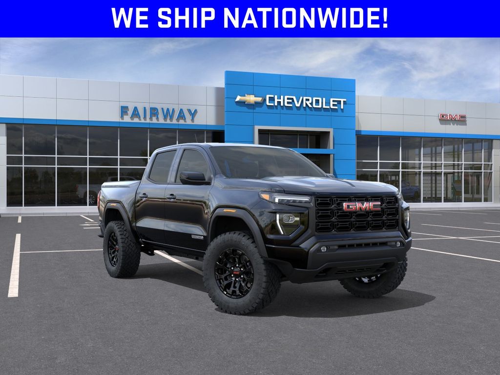 Onyx Black 2026 GMC Canyon Pickup Truck Four-Wheel Drive 8-Speed Automatic