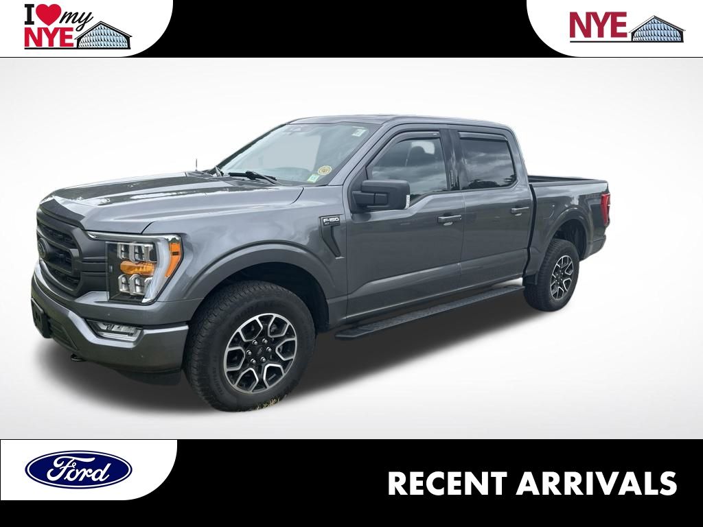 Gray Metallic 2023 Ford F-150 Pickup Truck Four-Wheel Drive Automatic