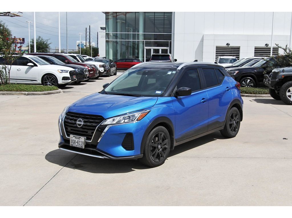 2024 Nissan Kicks SV Blue at Central Houston Nissan