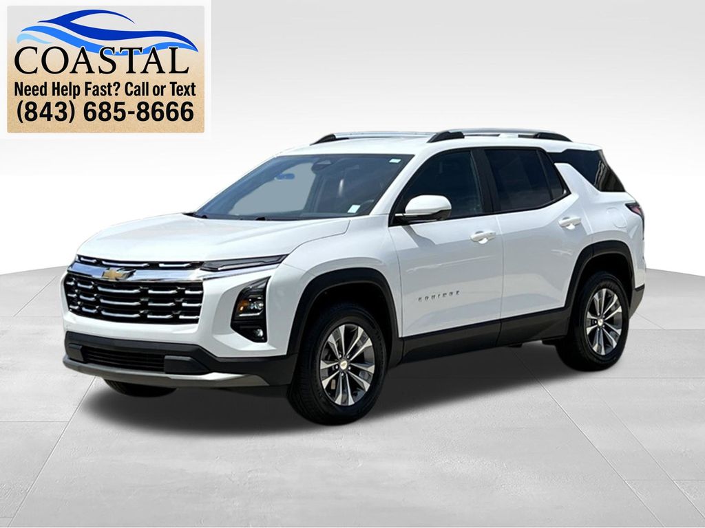 2025 Chevrolet Equinox LT White at Bob Mills Chevrolet
