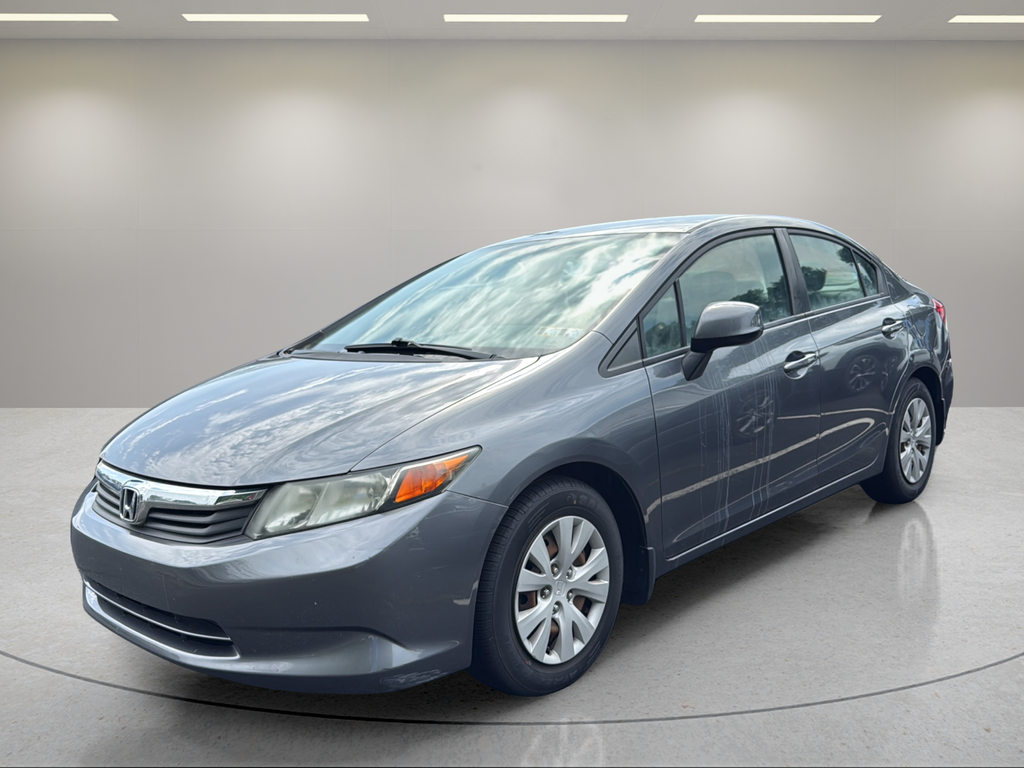 2012 Honda Civic LX Gray at Rafferty Subaru