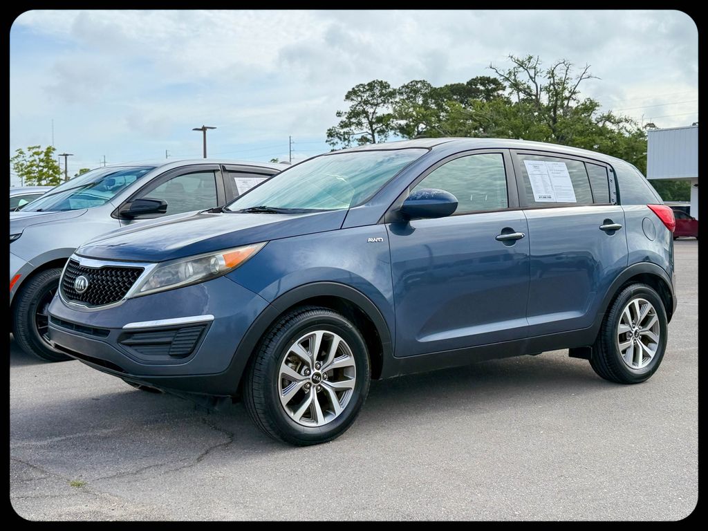 Twilight Blue 2016 Kia Sportage LX AWD SUV / Crossover All-Wheel Drive 6-Speed Automatic