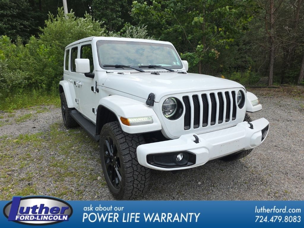 Bright White Clearcoat 2021 Jeep Wrangler SUV / Crossover  8-Speed Automatic