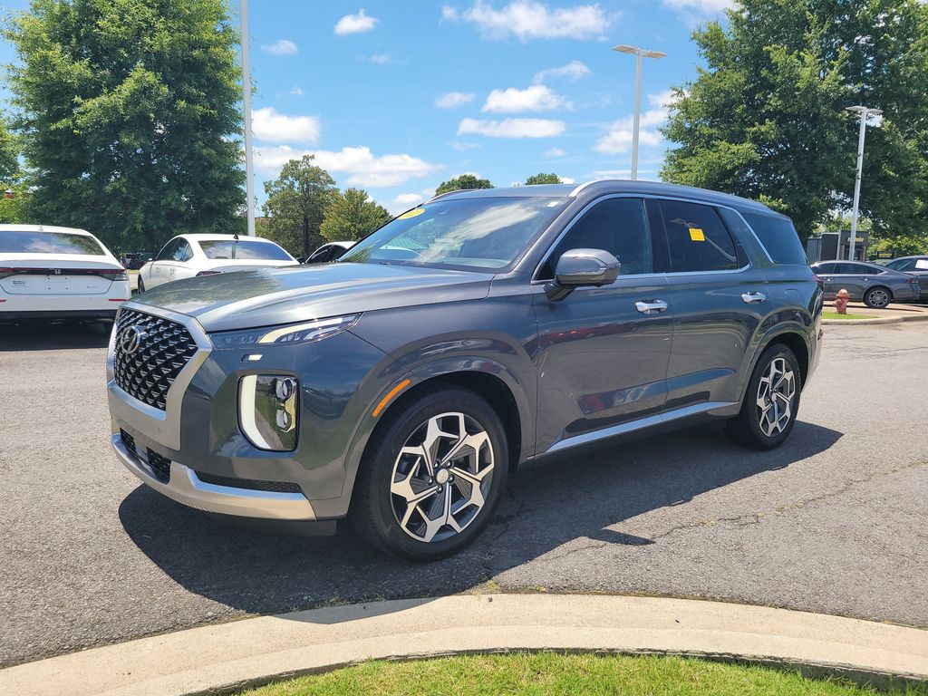 Gray (Steel Graphite) 2022 Hyundai Palisade SUV / Crossover Front-Wheel Drive 8-Speed Automatic