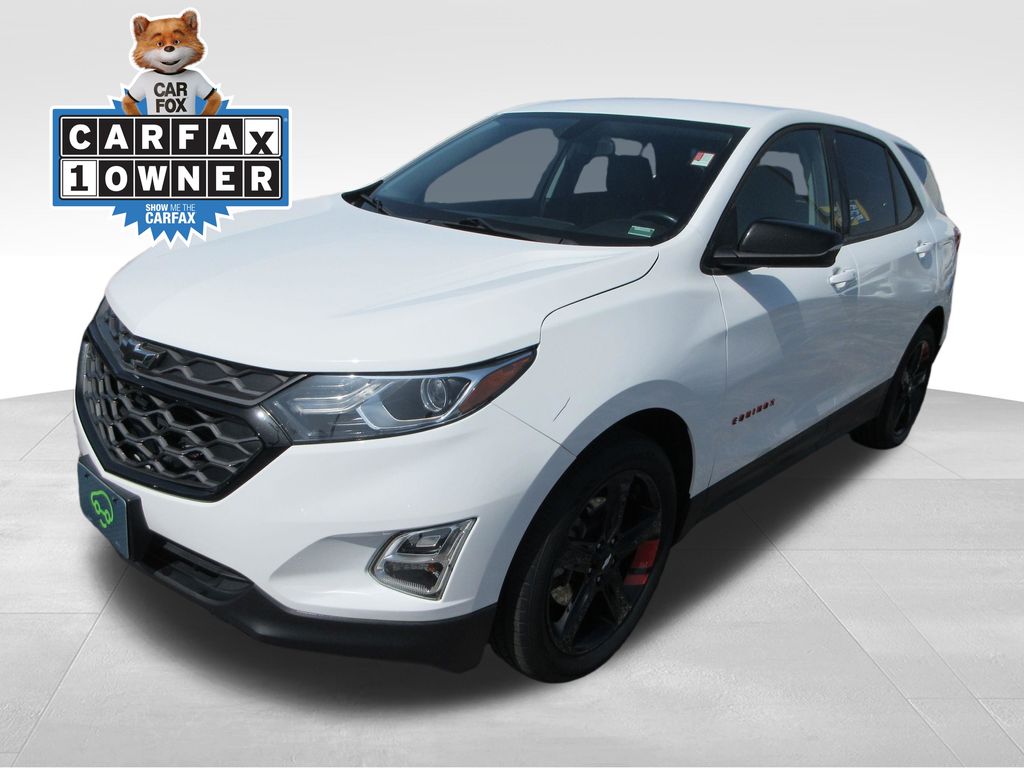 Summit White 2018 Chevrolet Equinox SUV / Crossover Four-Wheel Drive 9-Speed Automatic Overdrive